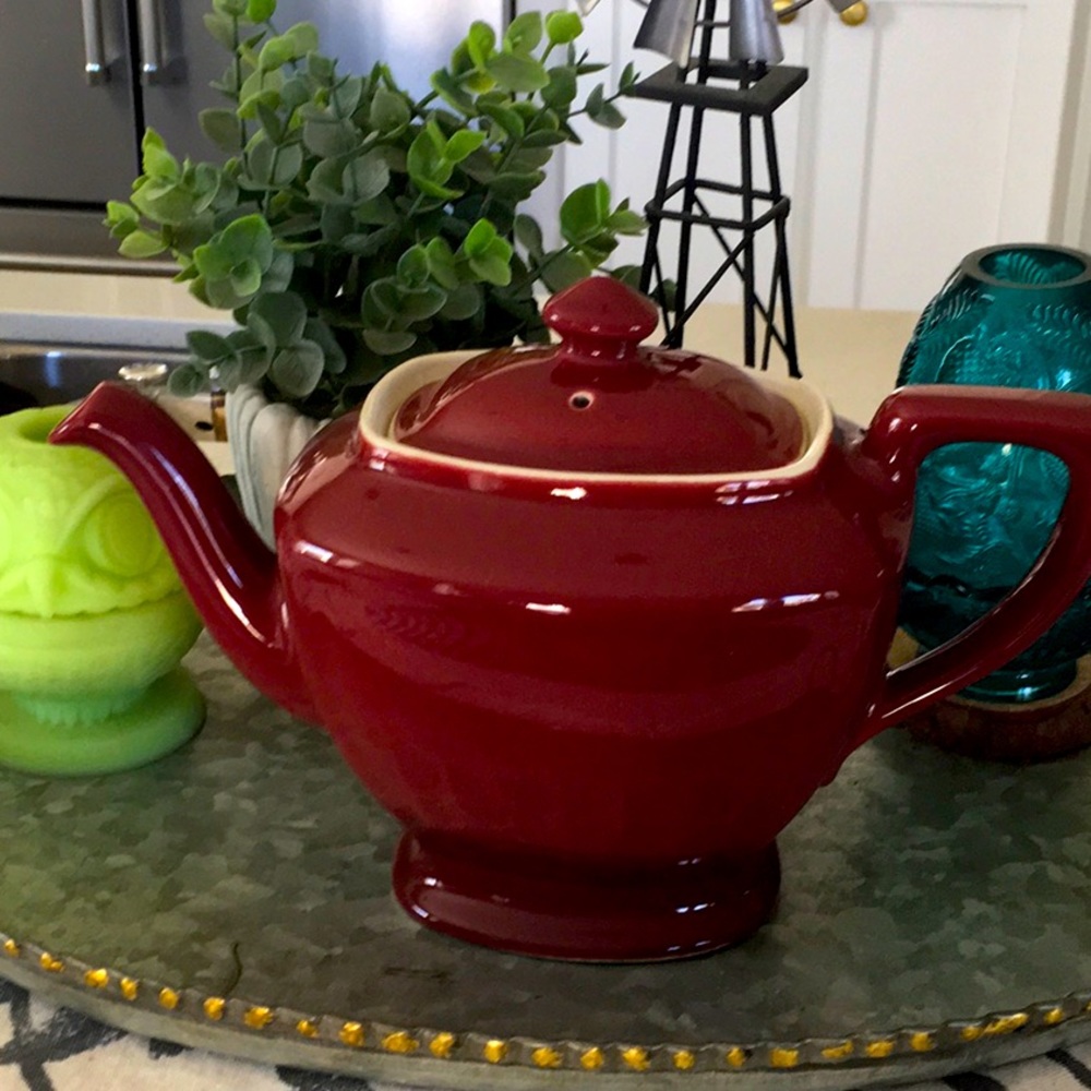 Vintage Hall Pottery Teapot Made in USA